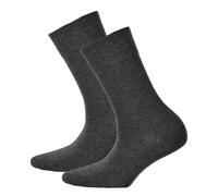 Hudson 2 Pair Women's Socks, Relax Cotton Tights, Comfort Band, Uni (2x 1 Pair