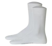 Hudson 2 Pairs Men Socks - Only 2-Pack, Stocking, Comfort Band, Plain