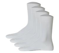 Hudson 4 Pairs Men Socks - Only, Stocking, Comfort Band, Plain (2x 2-Pack...
