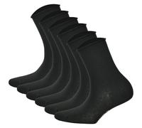 Hudson 6 Pairs Women Socks - Only 6-Pack, Stocking, Rolled Edge, Plain