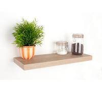 Core Products Hudson Floating Shelf Kit, 60cm, Oak Effect