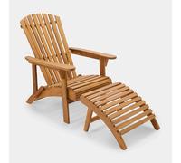 Hudson Adirondack Chair and Footstool