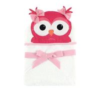 Hudson Baby Animal Face Hooded Towel, Cutsey Owl