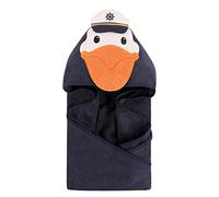 Hudson Baby Animal Hooded Towel, Captain Pelican, 33''x33''