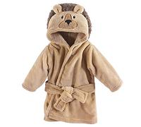 Hudson Baby Baby Girls Unisex Plush Pool and Beach Robe Cover-ups, Lion Bathrobes, 12-18 Months