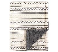 Hudson Baby Mink Blanket with Sherpa Backing, Girl Forest, One Size