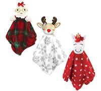 Hudson Baby Unisex Baby Animal Face Security Blanket, Mrs Claus, One Size