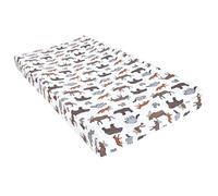 Hudson Baby Unisex Baby Changing Pad Cover, Animal Adventure, One Size