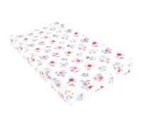 Hudson Baby Unisex Baby Changing Pad Cover, Butterfly Floral, One Size