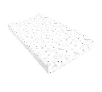 Hudson Baby Unisex Baby Changing Pad Cover, Dreamer, One Size