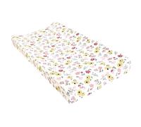 Hudson Baby Unisex Baby Changing Pad Cover, Soft Painted Floral, One Size