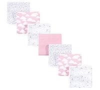 Hudson Baby Unisex Baby Cotton Flannel Receiving Blankets, 7-Pack, Magical Unicorn, One Size