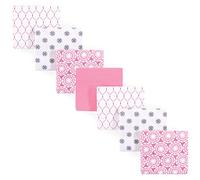 Hudson Baby Unisex Baby Cotton Flannel Receiving Blankets, 7-Pack, Medallion, One Size