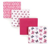 Hudson Baby Unisex Baby Cotton Flannel Receiving Blankets, Butterflies, One Size
