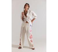 Hudson Canyon Side Printed Pants at Free People in Sunset Combo, Size: Medium - female