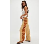 Hudson Canyon Side Printed Pull-On Pants at Free People in Floral, Size: Small - female