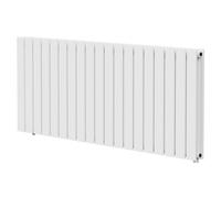 Hudson Double Panel Radiator | White | Mild Steel | 600mm x 1440mm