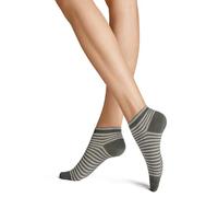 Hudson Easy Stripe Fashion Sneaker Socken, Slate gray,