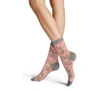 Hudson Flower Fashion Socks, Slate gray,