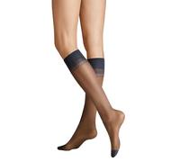Hudson Glamour 20 transparenter Glanz Knee-High Socks, marine,