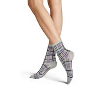 Hudson Grid Fashion Socks, Slate gray,