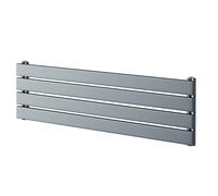 Hudson Heating Hudson Horizontal Single Panel Radiator | Anthracite | Mild Steel | 300mm x 1200mm