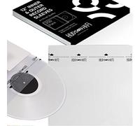 Hudson Hi-Fi 200 Vinyl Sleeves - Translucent Inner & Outer Sleeves for Records