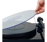 Hudson Hi-Fi Acrylic Turntable Mat - BlueLit - LP Slipmat