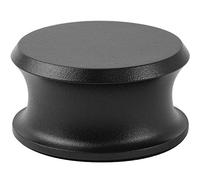 Hudson Hi-Fi BigBen Record Weight Stabilizer with Protective Leather Pad - Vinyl Turntable Weight - Durable & Stylish LP Stabilizer - Fits on Any Turntable - Black.