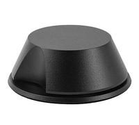 Hudson Hi-Fi SpaceBen Record Weight Stabilizer with Protective Leather Pad - Vinyl Turntable Weight - Durable & Stylish LP Stabilizer - Fits on Any Turntable - Black Matte