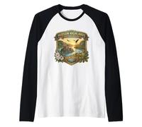 Hudson Highlands State Park New York Novelty Souvenir Raglan Baseball Tee