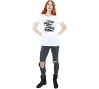 Hudson Hornet Cotton Boyfriend T-Shirt Cars White XXL