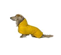 Hudson Hound, Dachshund Raincoat, Sausage Dog Rain Jacket, Long Dog Coat, Weiner Dog Raincoat, Doxie Rain Jacket (X-Small)