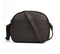 Hudson & James Crossbody Bags for Women - Leather Handbags & Shoulder Bags with Adjustable Wide Strap I Cross Body Sling Bag for Ladies Girls Travel Shopping Work Daily Use (Brown)