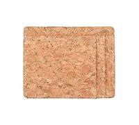 Hudson & James Designer Cork Vegan Eco Friendly RFID Blocking Wallet Minimalist Slim ID Case Credit Card Holder for Men Women (Natural Cork)
