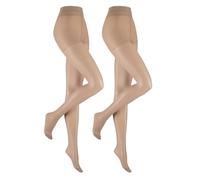 Hudson Women's Lilly Put Strumpfhose Tights, 20 DEN, Beige (Diamond 0001), 3-7