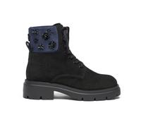 Hudson Lite Lace-Up Bootie - female - Stuart Weitzman - Lace-up Boots - Black - 4 UK - Shoes 4 UK