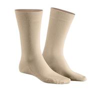 Hudson Men's 014250 Relax Cotton Dry Socks, Beige (Sisal 0783), 6/8 (Size: 39/42)