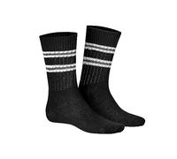 Hudson Men's Crude SOH Knit Socks, Black, 43-46