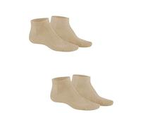 Hudson Men's Pack of 2 Ankle Socks - Beige - 7