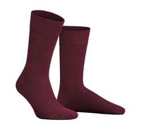 Hudson Men's Relax Cotton Druckfreier Bund Socks, Wine red 0553, 41-42