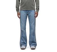 HUDSON Men's Walker Kick Flare Jeans, Reconstructed Indi, 38