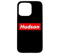 Hudson Name 90's Streetwear Y2K Outfit For Hudson Case for iPhone 15 Pro Max