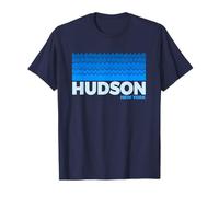 Hudson NY - Hudson New York Aquatic T-Shirt