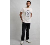 Weird Fish Hudson Organic Cotton Front Print Branded T-Shirt White Size 3XL