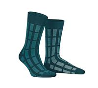 Hudson Pin Fashion Socks, Capri blue,