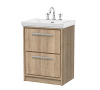 Hudson Reed 600 Fs 2-Drawer Unit & Basin