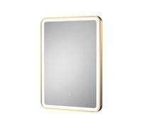 Hudson Reed 700 X 500mm Led Mirror - Brushed Brass (13042)