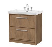 Hudson Reed 800 Fs 2-Drawer Unit & Basin