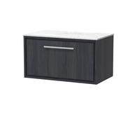 Hudson Reed 800 Wh Single Drawer Unit & Marble Worktop
